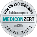 DIN EN ISO 9001:2015 zertifiziert